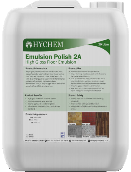 Hychem | Emulsion Polish housekeeping picture
